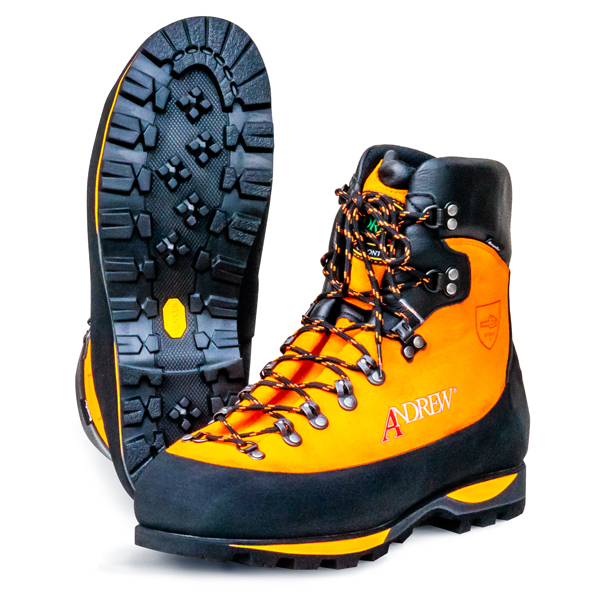 chainsaw climbing boots