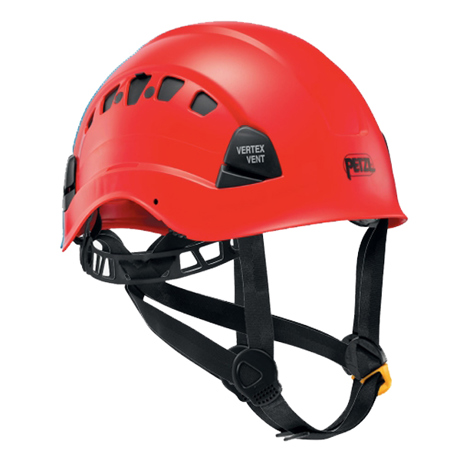 Red Petzl Vertex Vent arborist helmet | Treetools